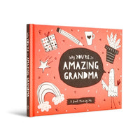 Why you're so amazing, Grandma - a book made by me.