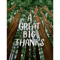 A Great Big Thanks - Greeting Card