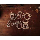 Mini Woodland Animals Eco Cutter Set