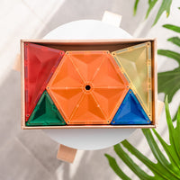 Connetix Tiles Rainbow 30 Piece Geometry Pack