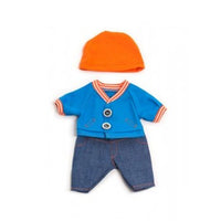 Miniland Clothing Autumn Denim Set (21cm Doll)