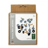 Wooden Workshop Tools - Screws, Nuts and Bolts Set 21 pieces