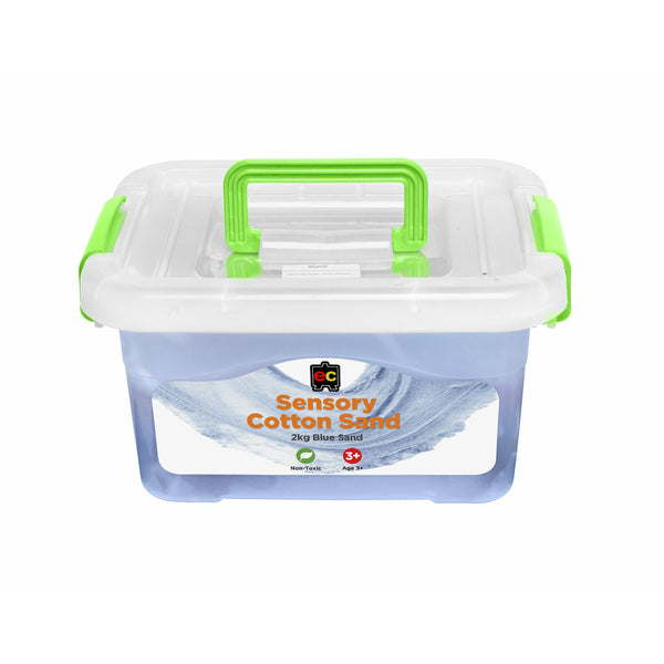 Sensory Cotton Sand 2kg - Blue