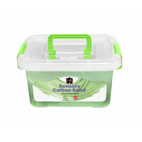 Sensory Cotton Sand 2kg - Green