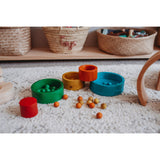 Natural Coloured Stacking & Nesting Bowls