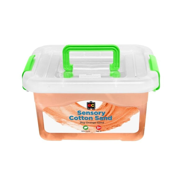 Sensory Cotton Sand 2kg - Orange