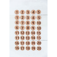 Tactile Wooden Numbers Set