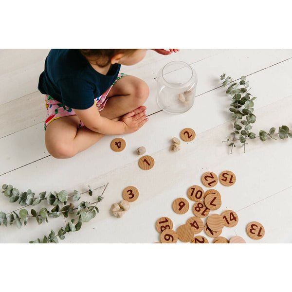 Tactile Wooden Numbers Set