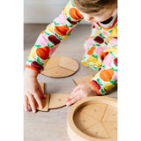 Learning Fractions Maths Puzzle