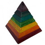 Chakra Rainbow Pyramid Stacker