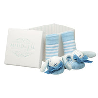 Maud n Lil - Oscar Boxed Rattle Socks