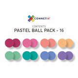 16 Pc Pastel Replacement Ball Pack