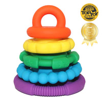 Jellystone Stacker & Teether - assorted colours