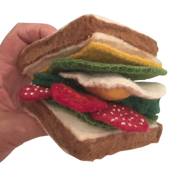 Papoose Felt Food // Sandwich and Toppings