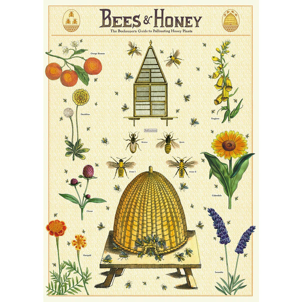 Vintage Poster/Gift Wrap | Bees & Honey 2