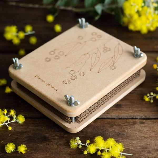 Flower Press 'Wattle' Mini