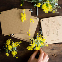 Flower Press 'Wattle' Mini