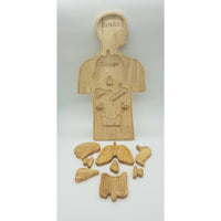 Wooden Anatomy Puzzle