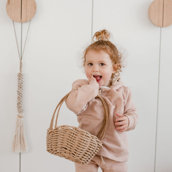 Cane Gardening Basket