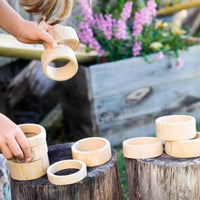 Explore Nook Natural Bamboo Building Rings