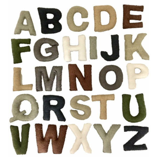 Papoose - ABC Uppercase Alphabet Natural