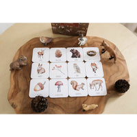 Woodland Memory Card Game