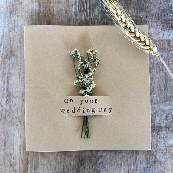 On Your Wedding Day - Wedding Card